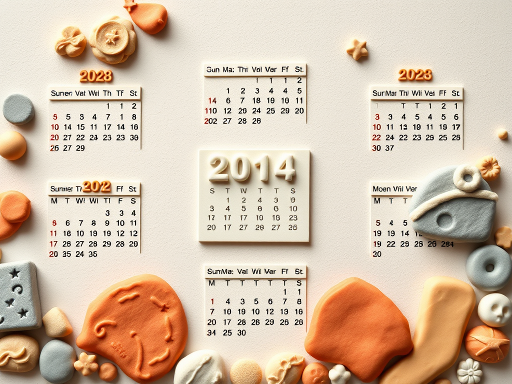 Bild mehrere Kalender